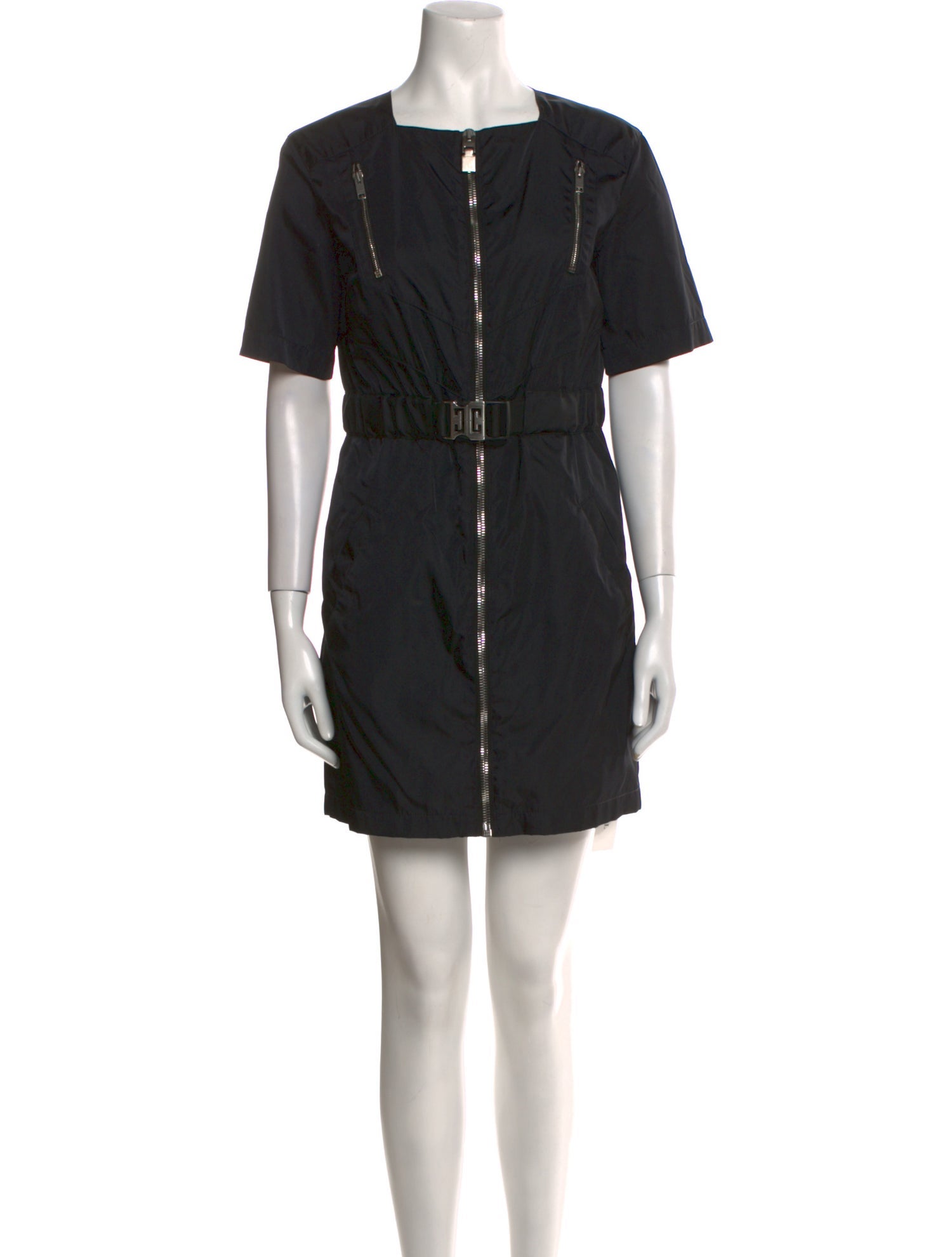 Givenchy Square Neckline Mini Dress