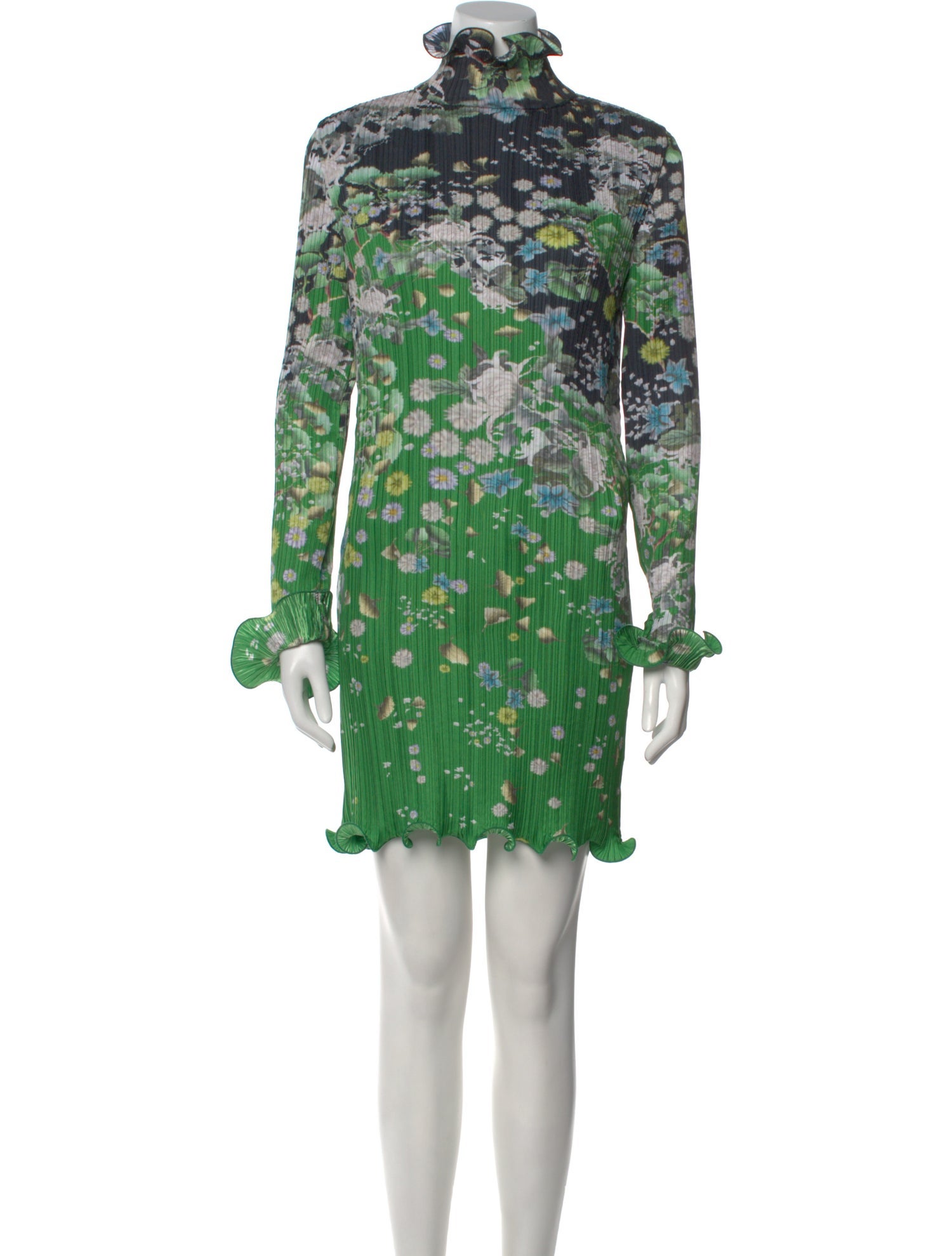 Givenchy Floral Print Mini Dress