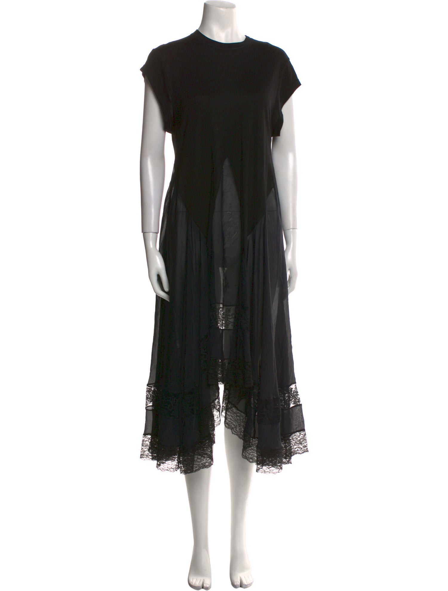 Givenchy Crew Neck Midi Length Dress w/ Tags