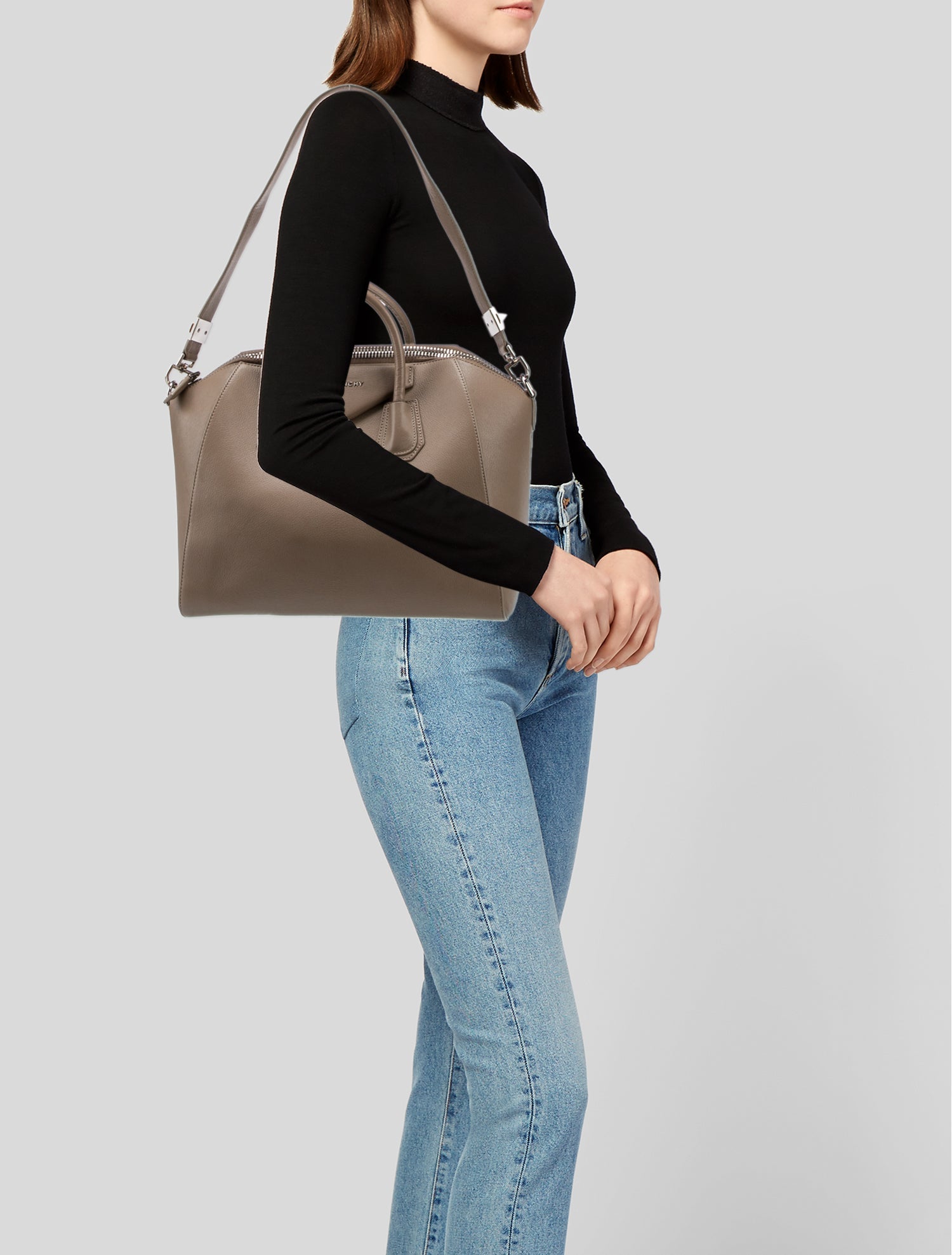 Givenchy Leather Top Handle Bag