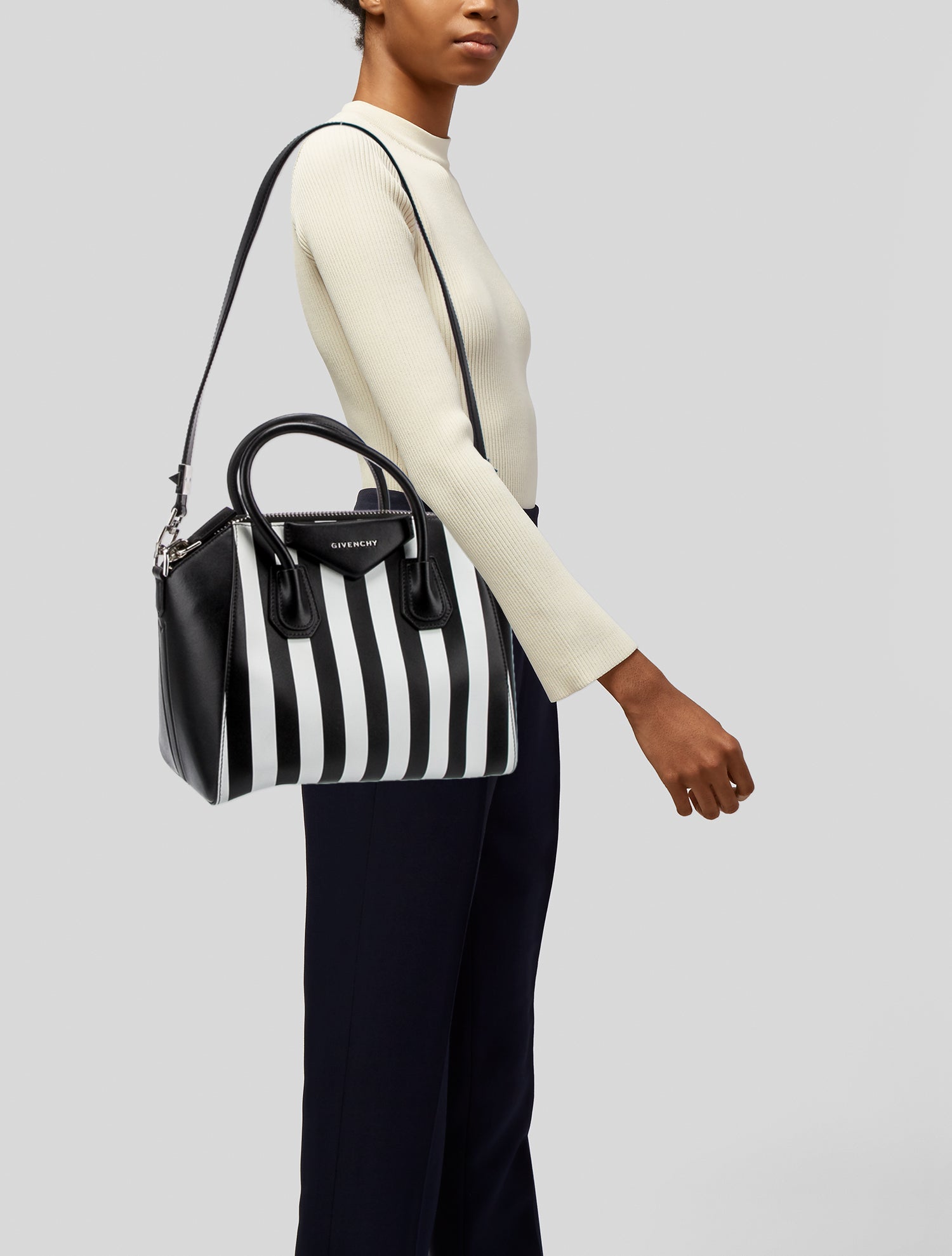 Givenchy Leather Top Handle Bag