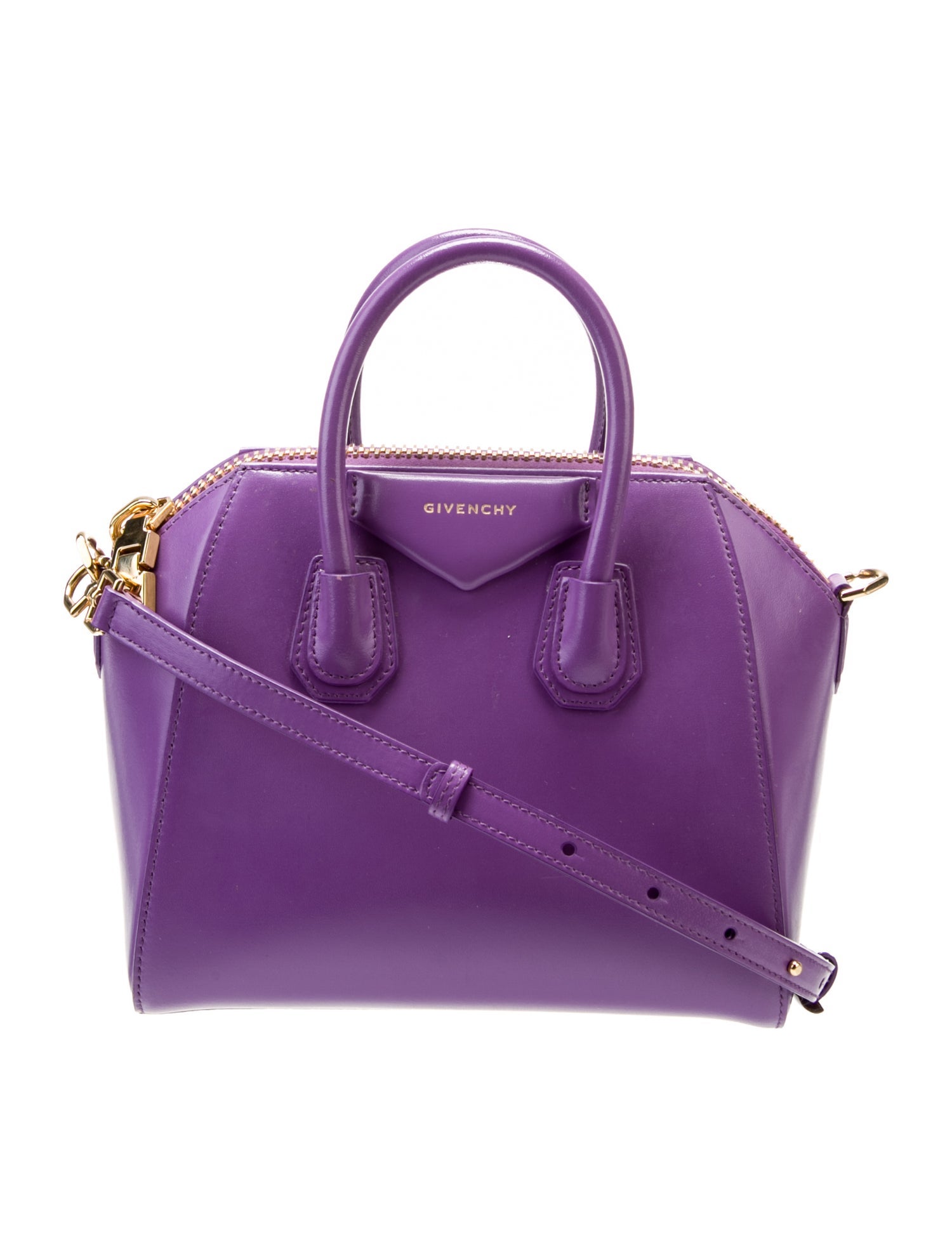 Givenchy Leather Antigona w/ Strap Mini