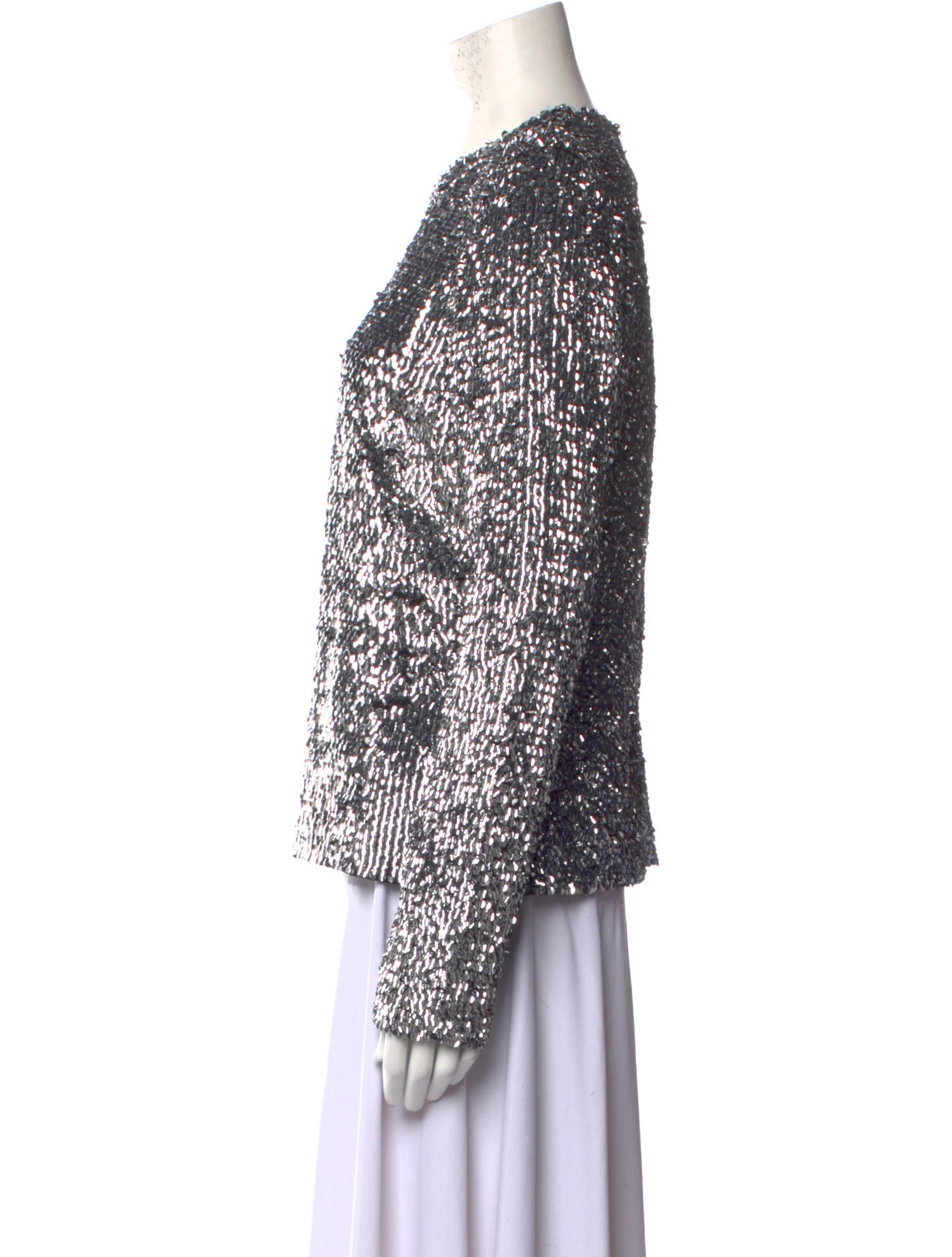 Givenchy Patterned Crew Neck Sweatshirt