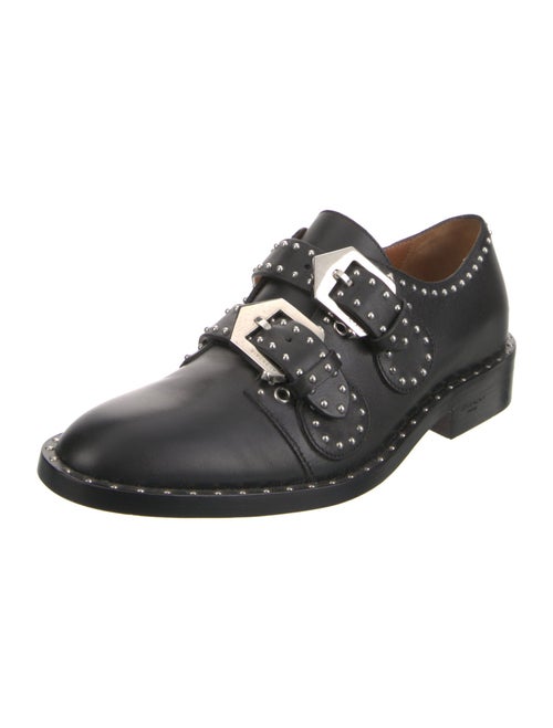 Givenchy Leather Studded Accents Oxfords
