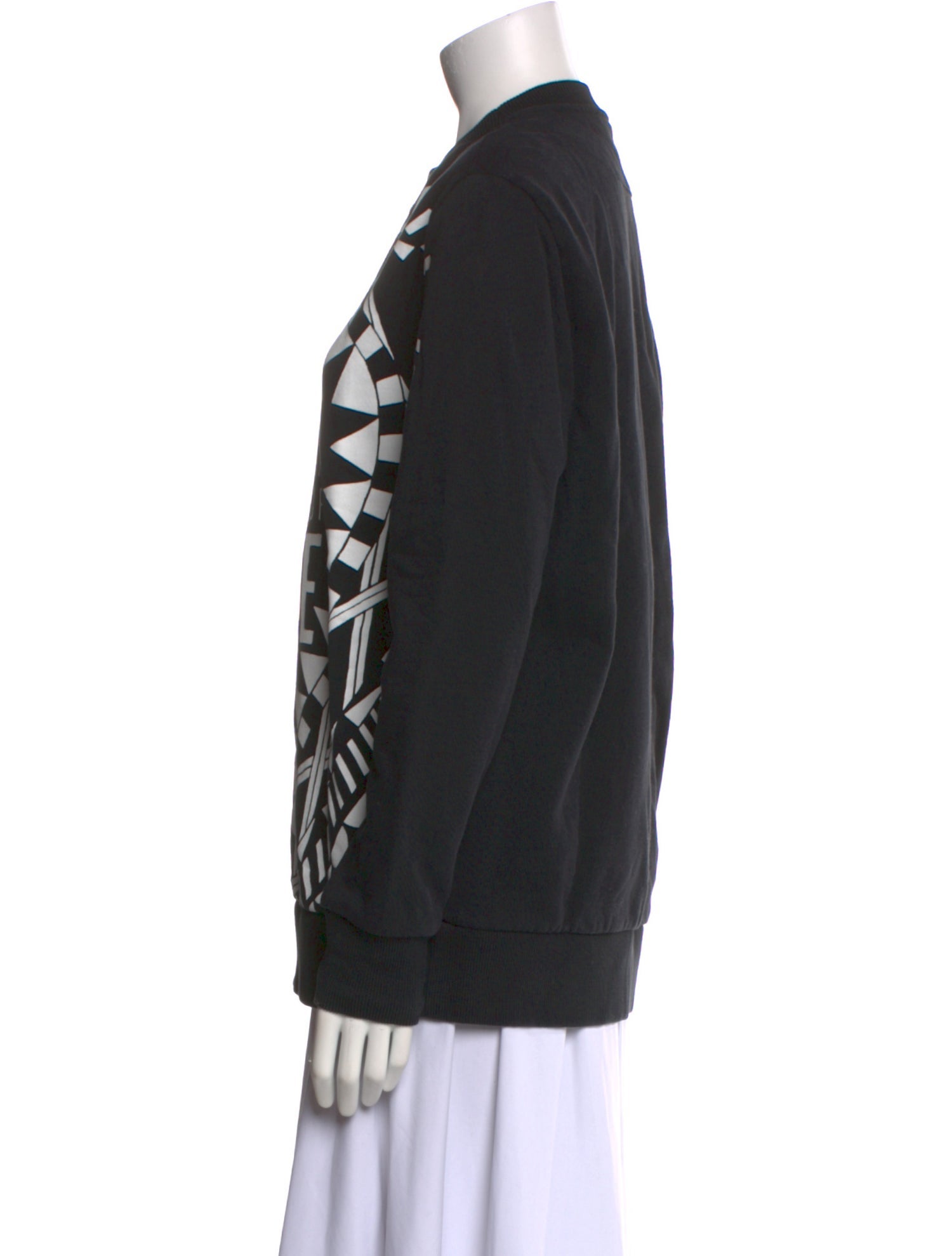Givenchy Graphic Print Crew Neck Sweatshirt