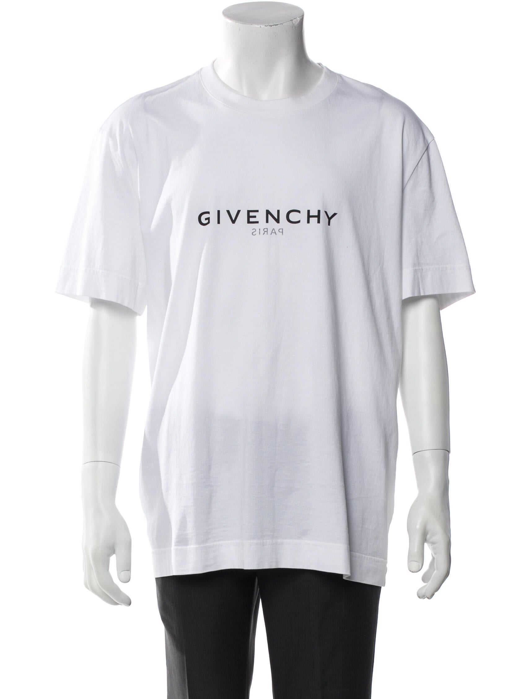 Givenchy Graphic Print Crew Neck T-Shirt