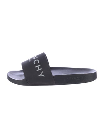 Givenchy Signature Logo Rubber Slides