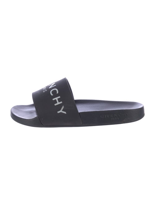 Givenchy Signature Logo Rubber Slides