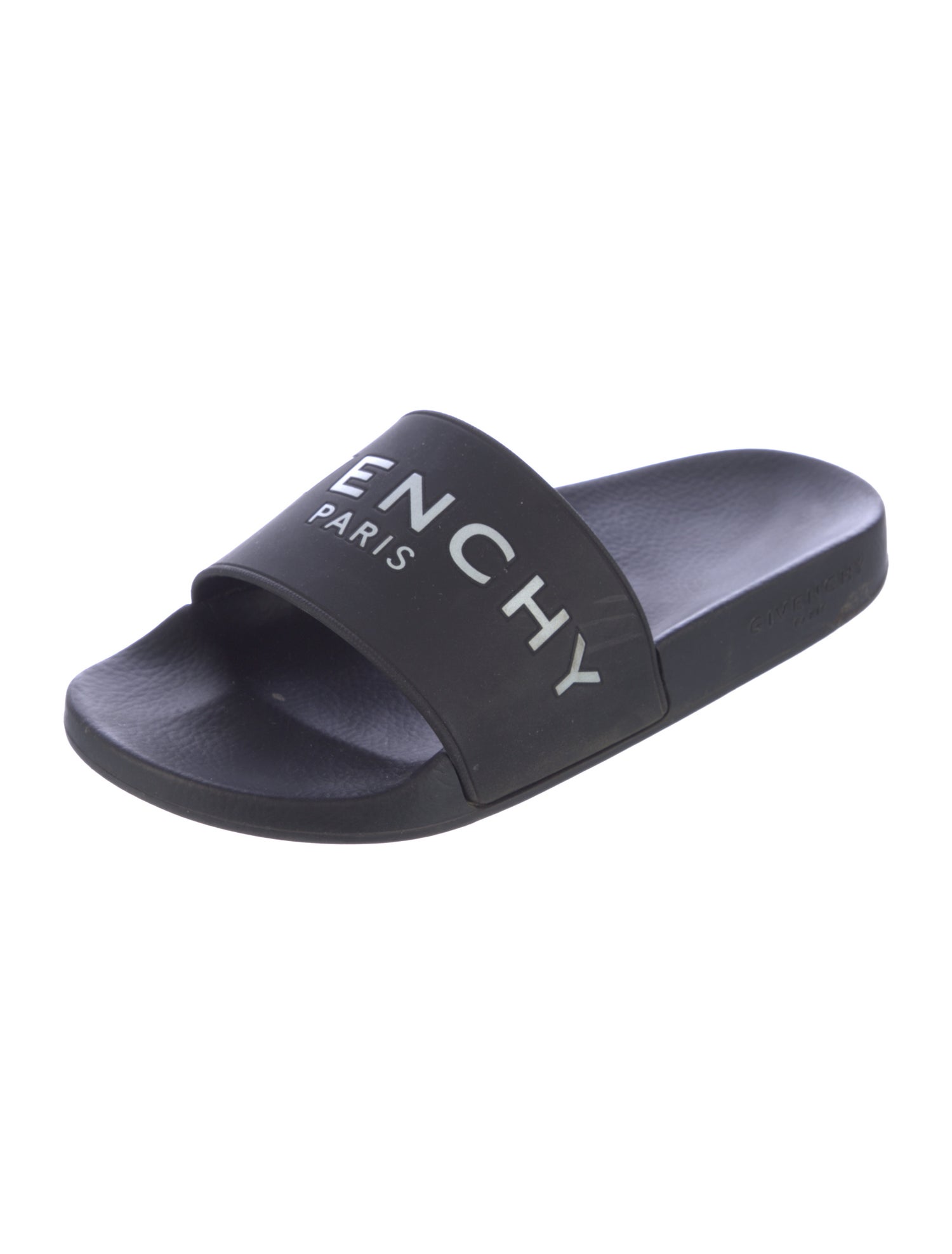 Givenchy Signature Logo Rubber Slides