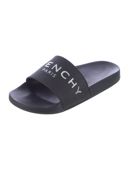 Givenchy Signature Logo Rubber Slides