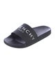 Givenchy Signature Logo Rubber Slides