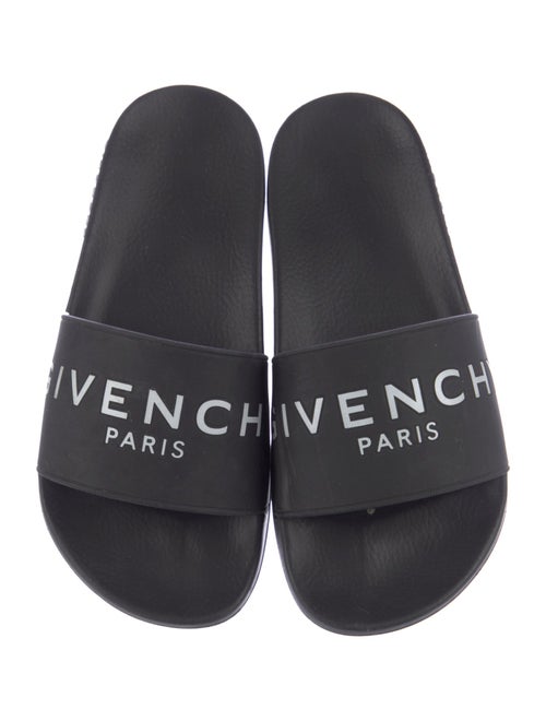 Givenchy Signature Logo Rubber Slides