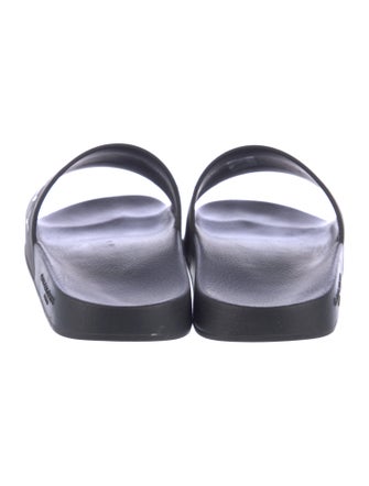 Givenchy Signature Logo Rubber Slides