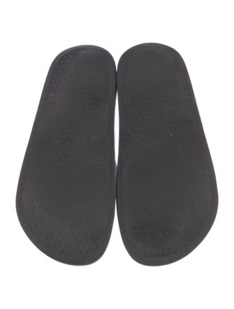 Givenchy Signature Logo Rubber Slides