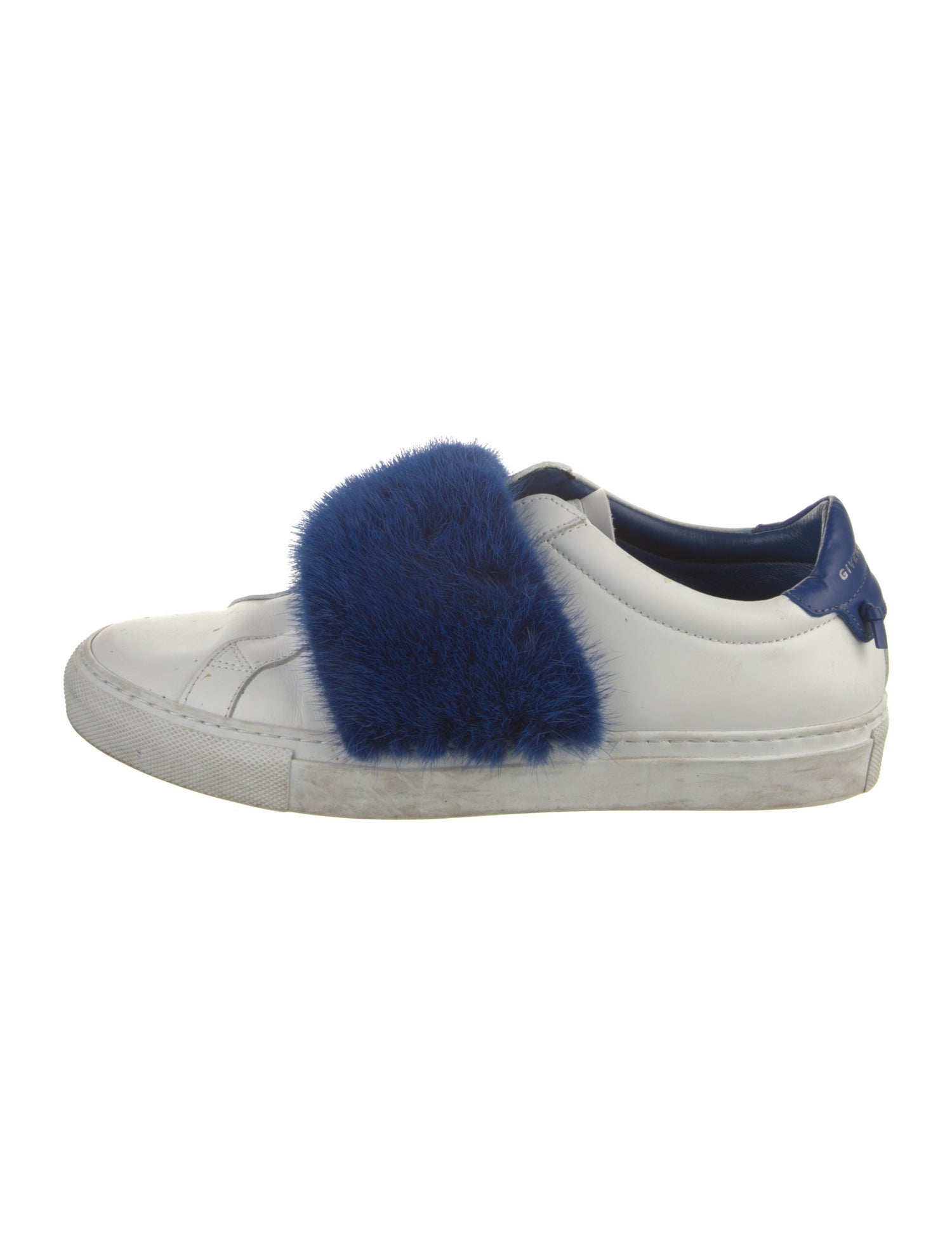 Givenchy Leather Colorblock Pattern Sneakers