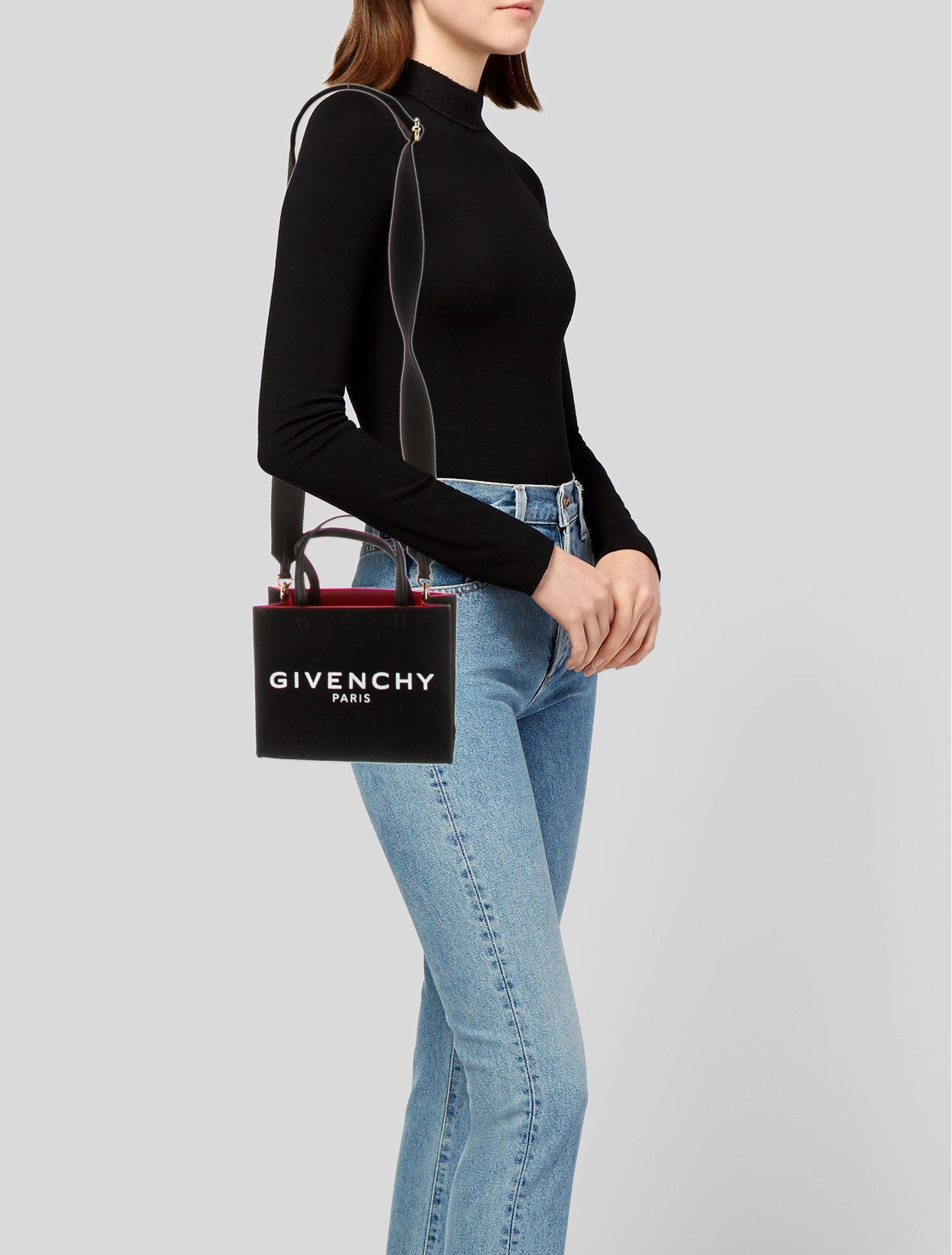 Givenchy Canvas Top Handle Bag