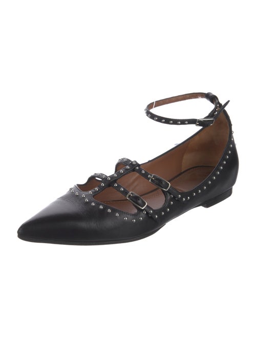 Givenchy Leather Studded Accents Flats