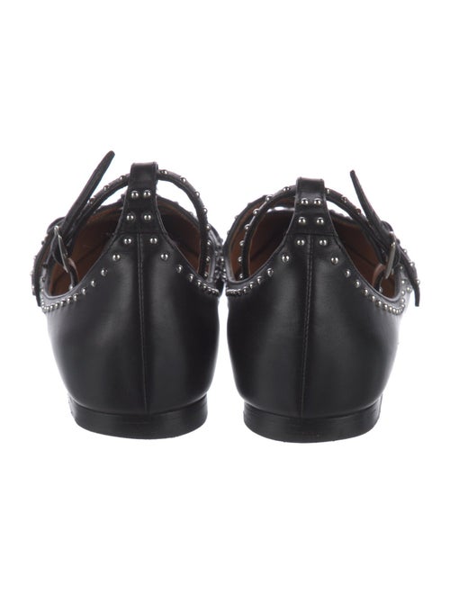 Givenchy Leather Studded Accents Flats