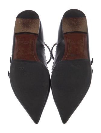 Givenchy Leather Studded Accents Flats