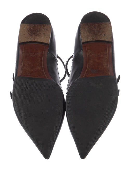 Givenchy Leather Studded Accents Flats