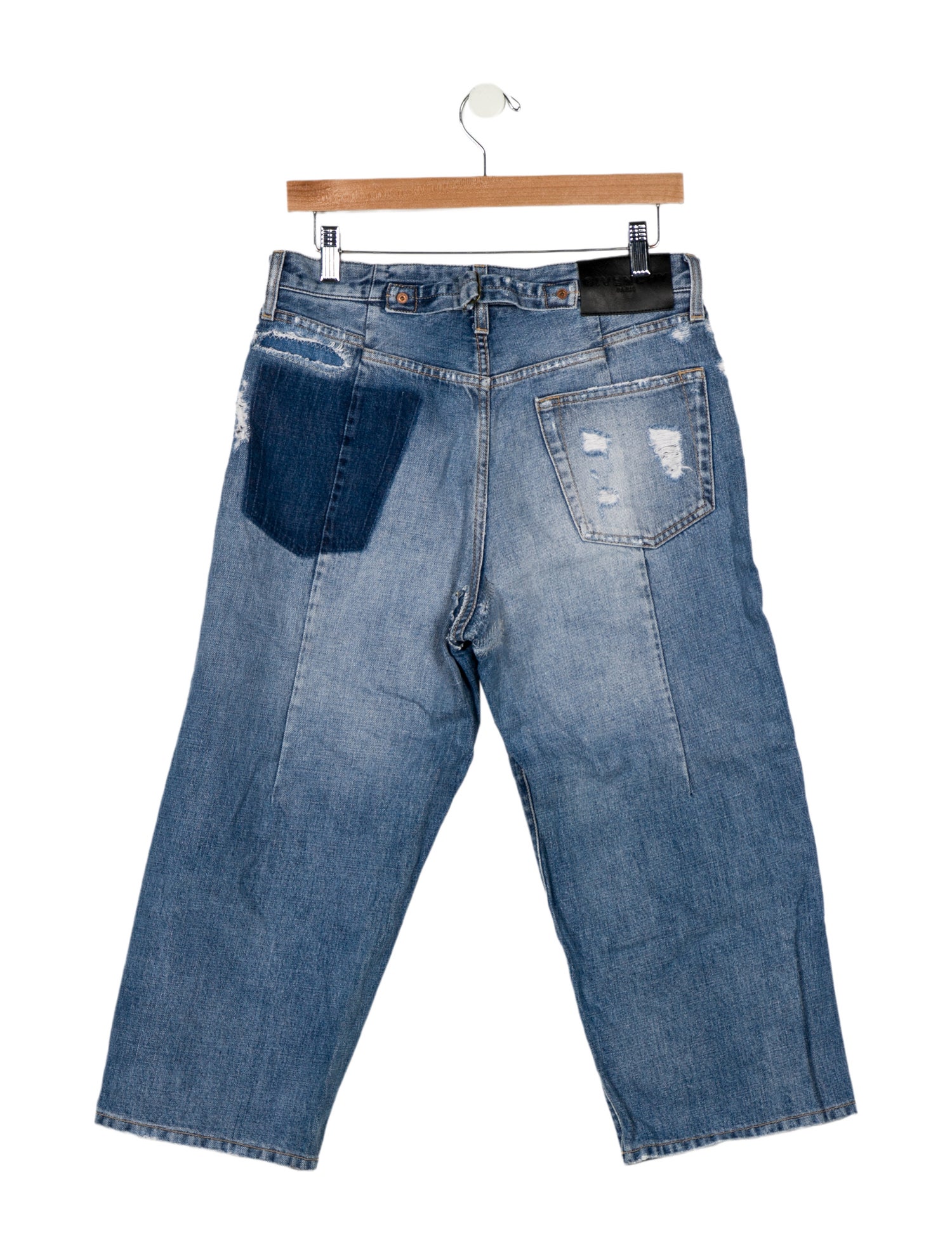 Givenchy High-Rise Wide Leg Jeans