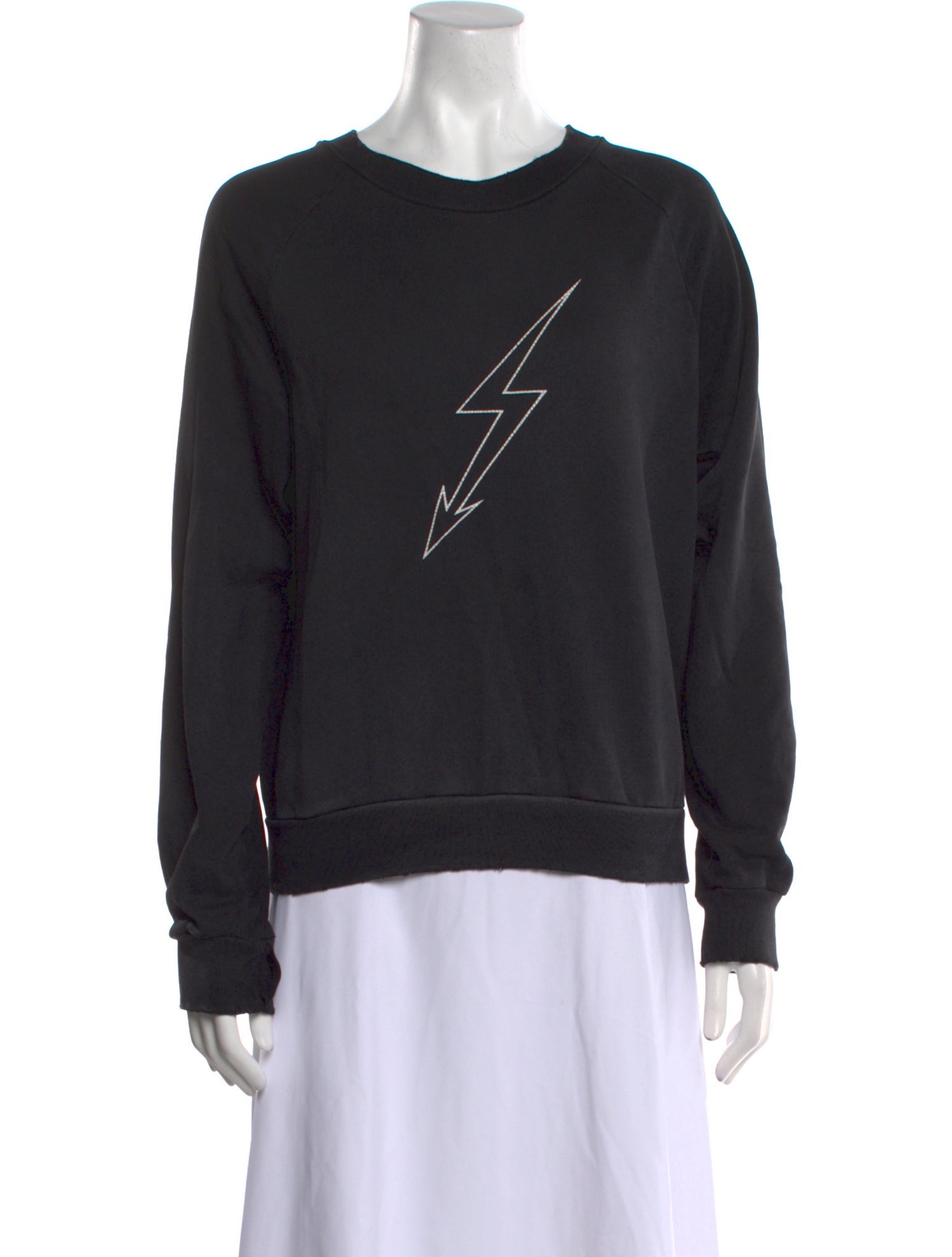 Givenchy Graphic Print Crew Neck Sweatshirt