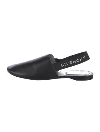 Givenchy Leather Slingback Flats
