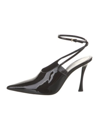 Givenchy Patent Leather Slingback Pumps