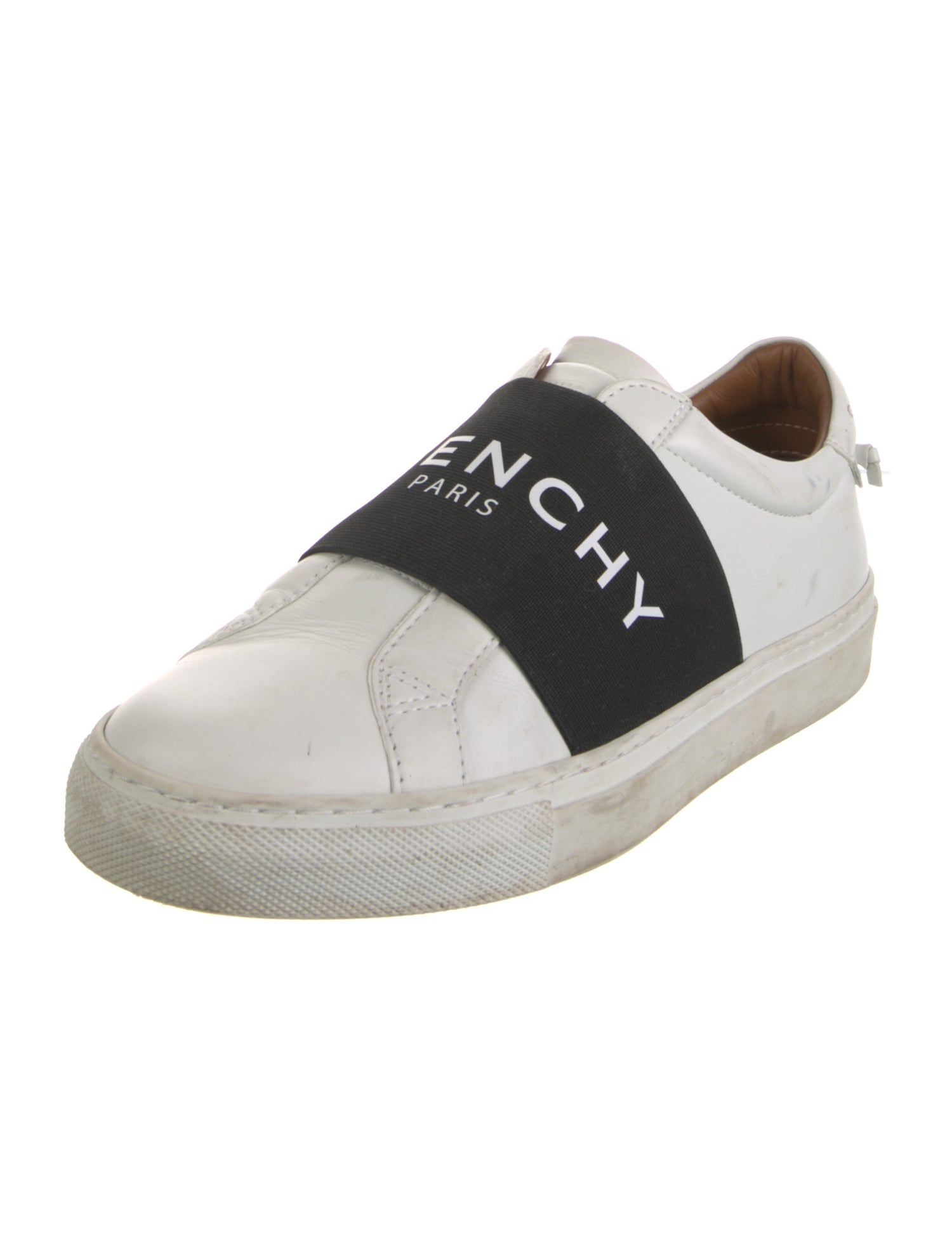 Givenchy Leather Colorblock Pattern Sneakers