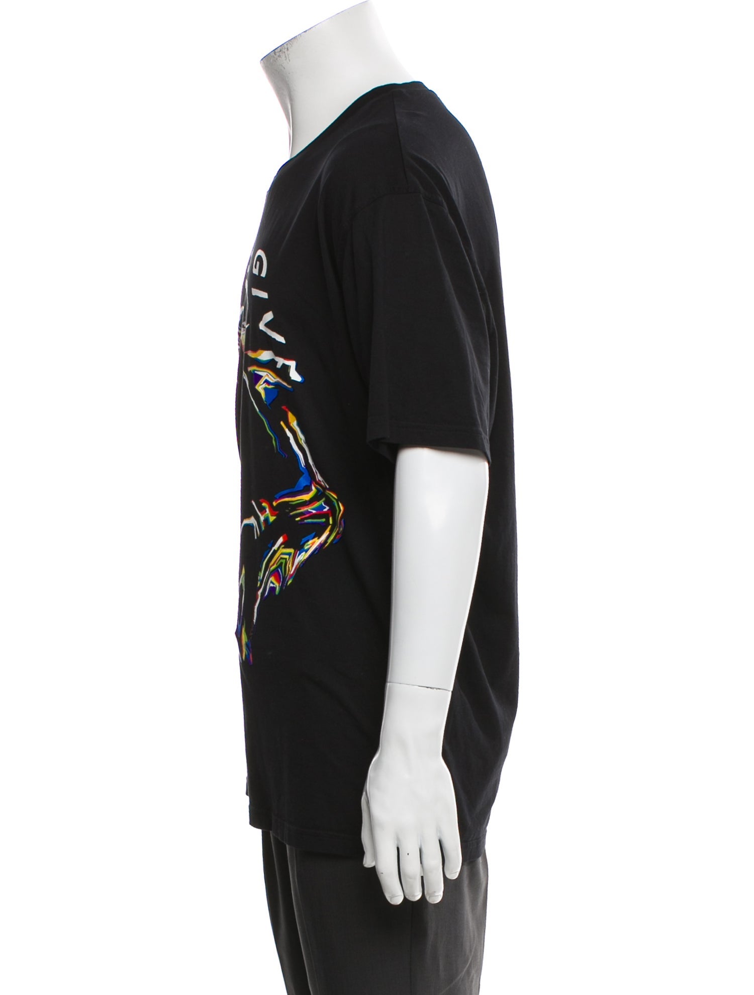 Givenchy Graphic Print Crew Neck T-Shirt