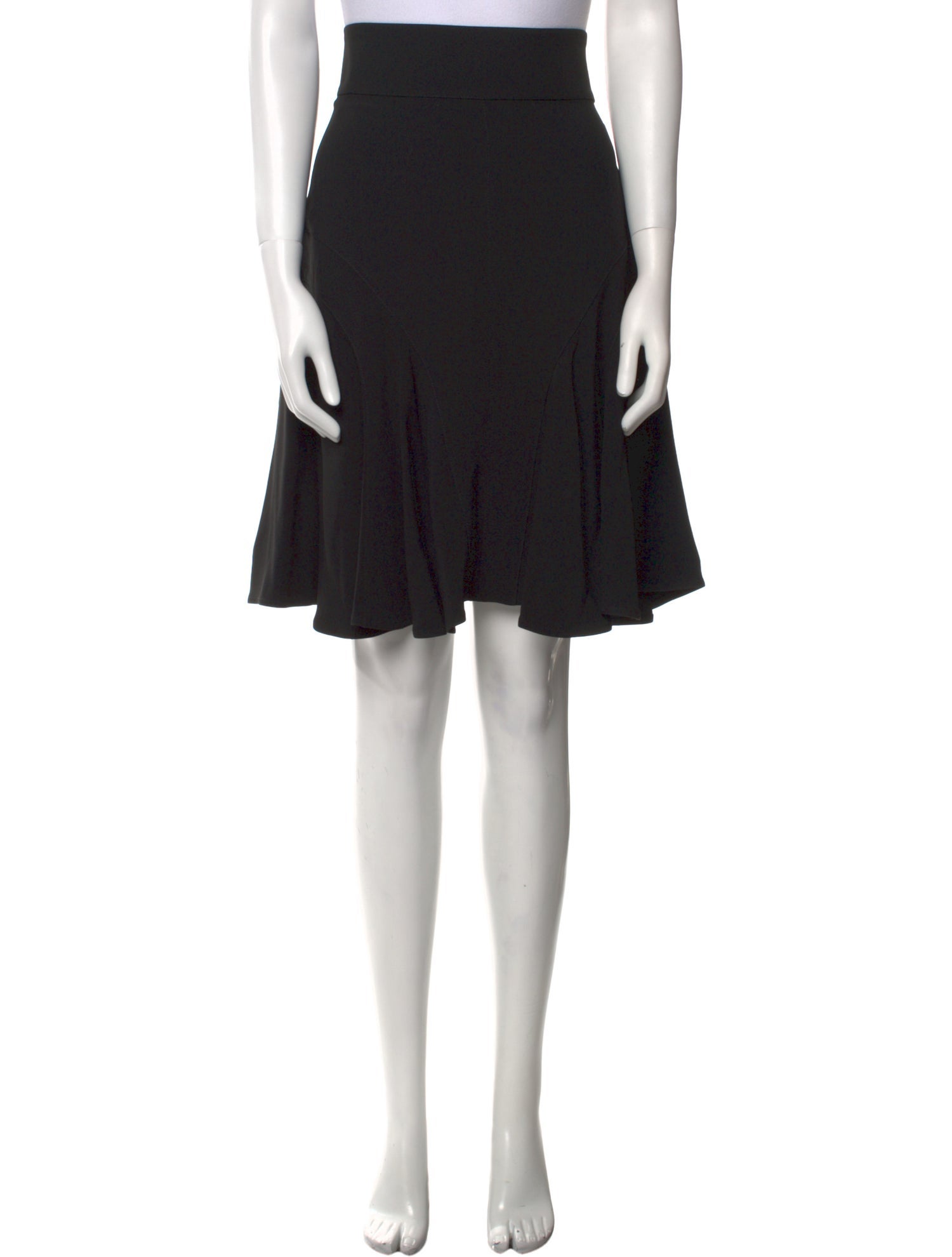 Givenchy Ruffle Embellishment Knee-Length Skirt