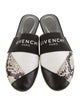 Givenchy Leather Printed Mules