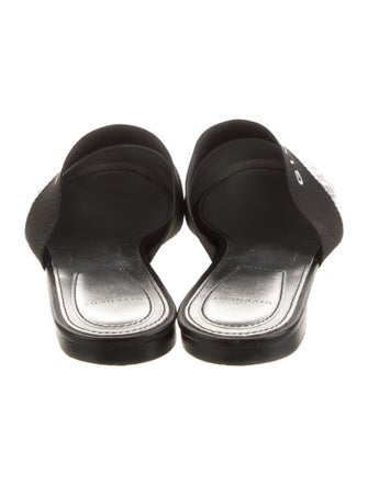 Givenchy Leather Printed Mules