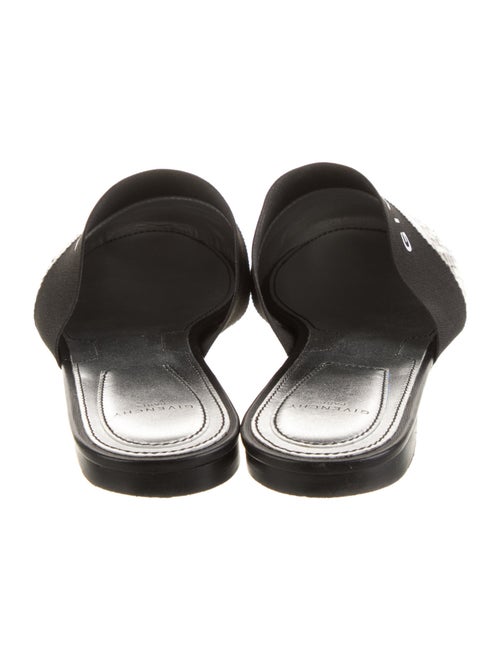 Givenchy Leather Printed Mules