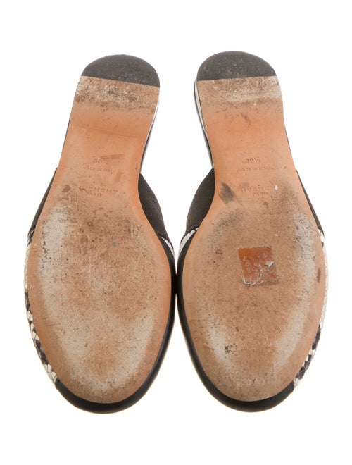 Givenchy Leather Printed Mules