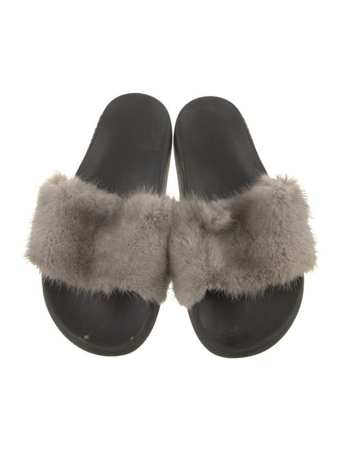 Givenchy Fur Slides
