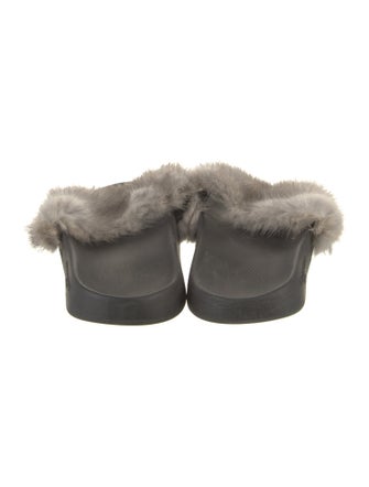 Givenchy Fur Slides