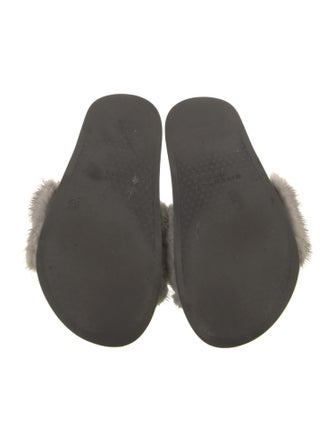 Givenchy Fur Slides