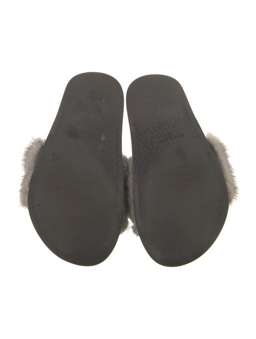 Givenchy Fur Slides