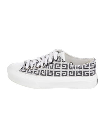 Givenchy Canvas Printed Sneakers