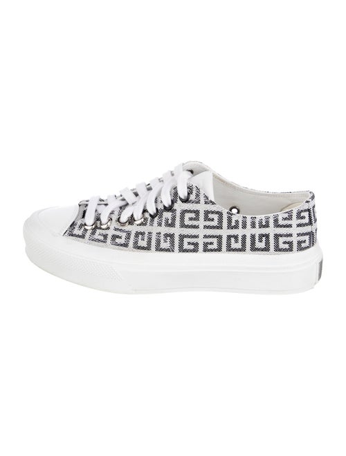 Givenchy Canvas Printed Sneakers