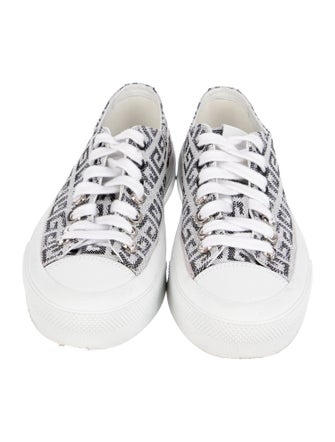 Givenchy Canvas Printed Sneakers