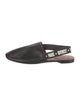 Givenchy Leather Printed Slingback Flats