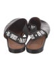 Givenchy Leather Printed Slingback Flats