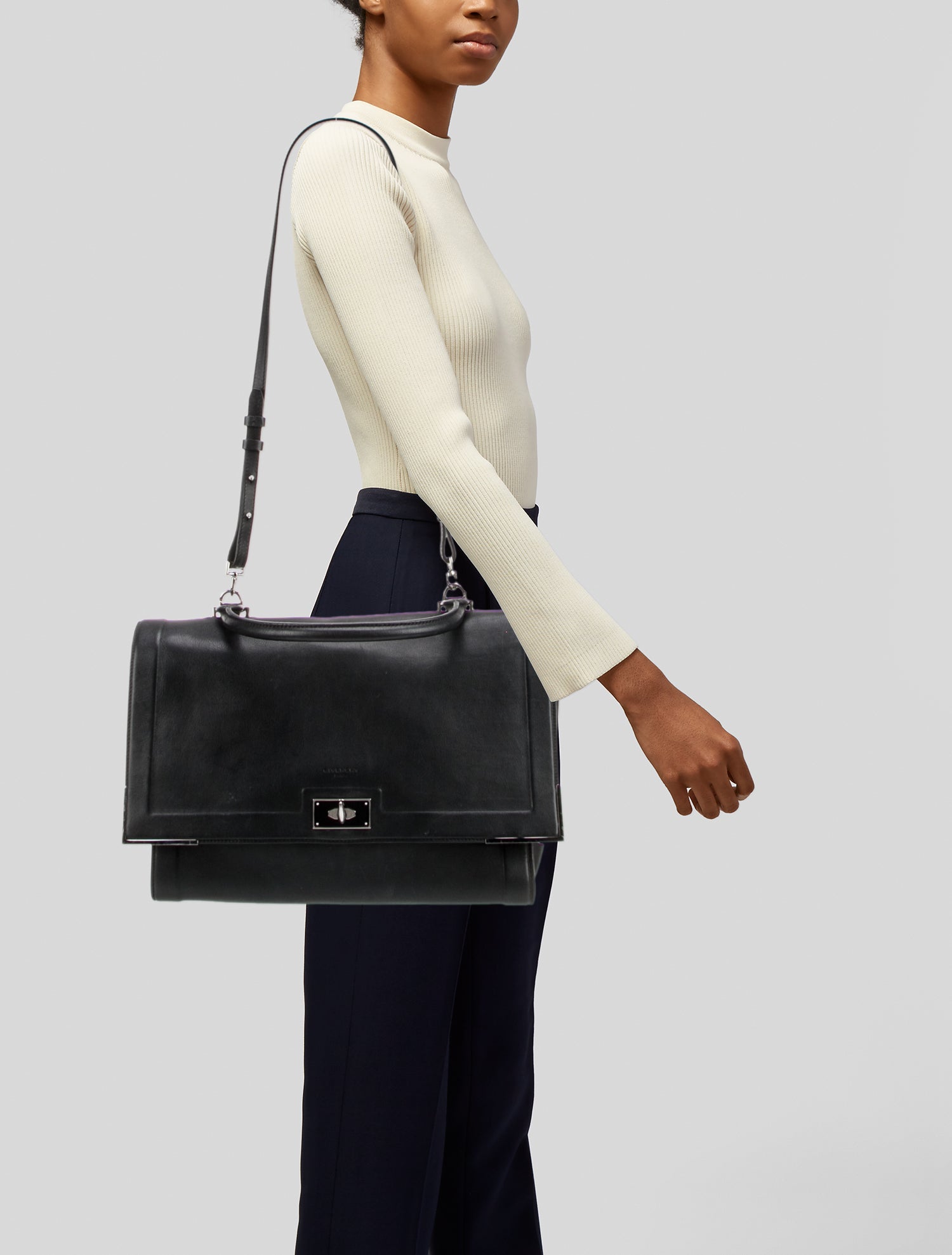 Givenchy Leather Top Handle Bag