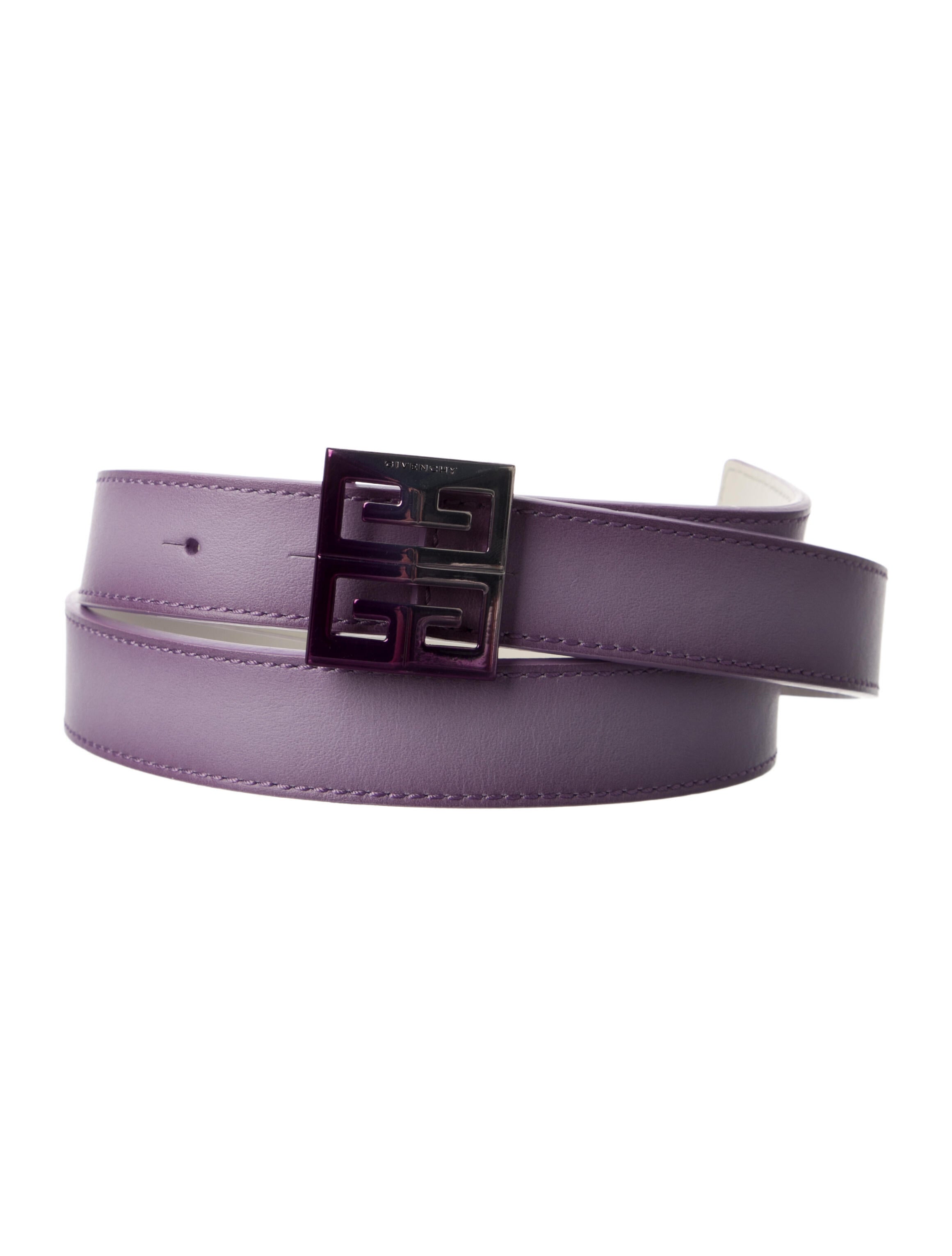 Givenchy Skinny Leather Belt