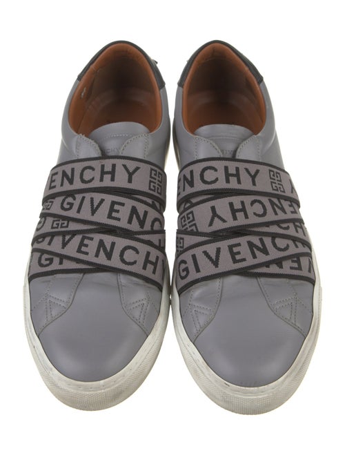 Givenchy Leather Graphic Print Sneakers