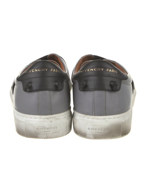 Givenchy Leather Graphic Print Sneakers