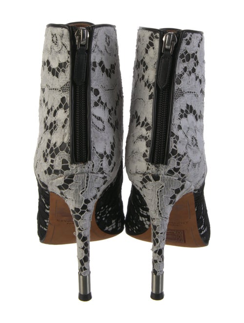 Givenchy Lace Lace Pattern Lace-Up Boots