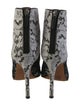 Givenchy Lace Lace Pattern Lace-Up Boots